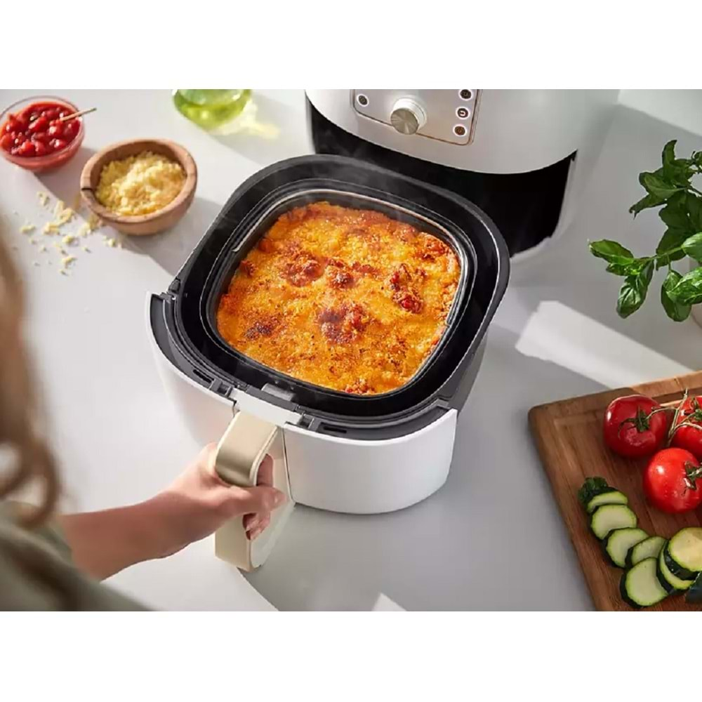 Philips 9870-20 Beyaz Yağsız Fritöz Airfry