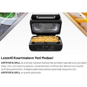 Arnica Airfryer Grill Izgaralı Sıcak Hava Fritözü Gh22100