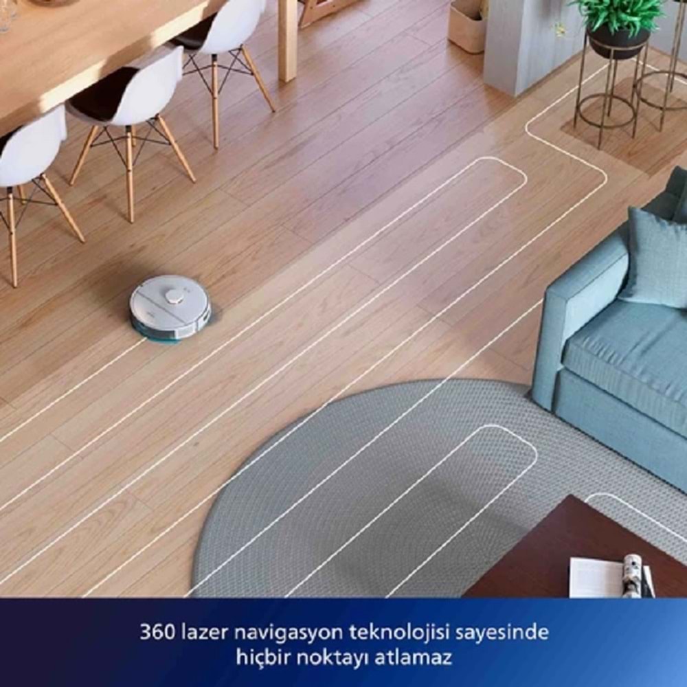 Philips XU2000-21 Aqua Homerun Islak Kuru Temizlik Robotu