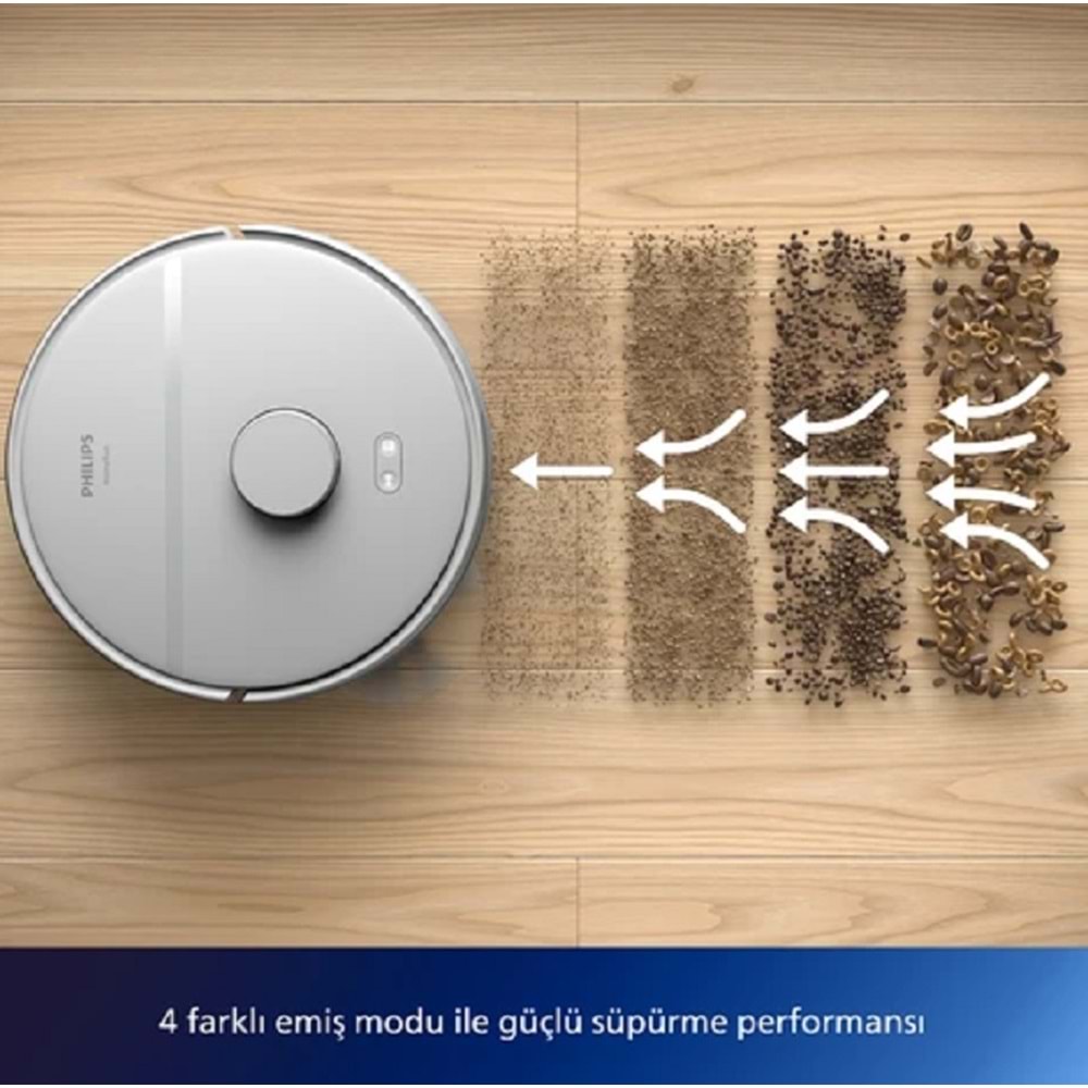 Philips XU2000-21 Aqua Homerun Islak Kuru Temizlik Robotu