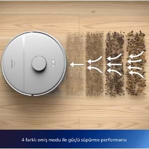 Philips XU2000-21 Aqua Homerun Islak Kuru Temizlik Robotu