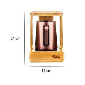 Bambum Kallavi Türk Kahve Makinesi Bronz BMB5253