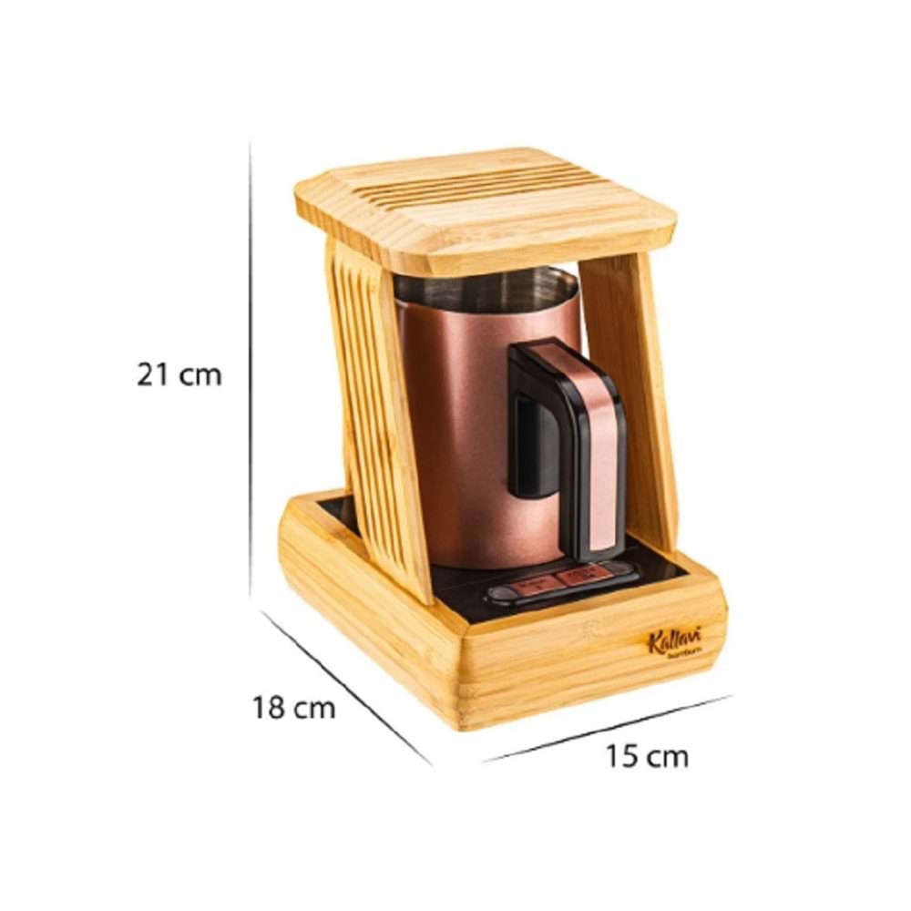 Bambum Kallavi Türk Kahve Makinesi Bronz BMB5253