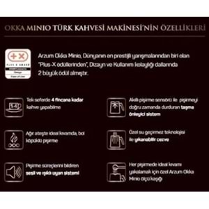 Arzum Okka Minio Türk Kahve Makinesi OK004-Okyanus