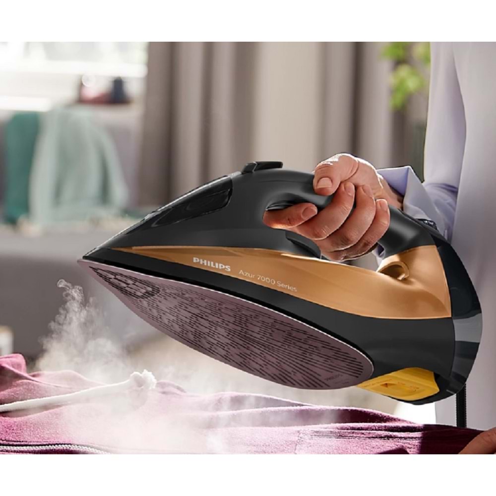 Philips DST7040-80 Buharlı Ütü Siyah-Altın