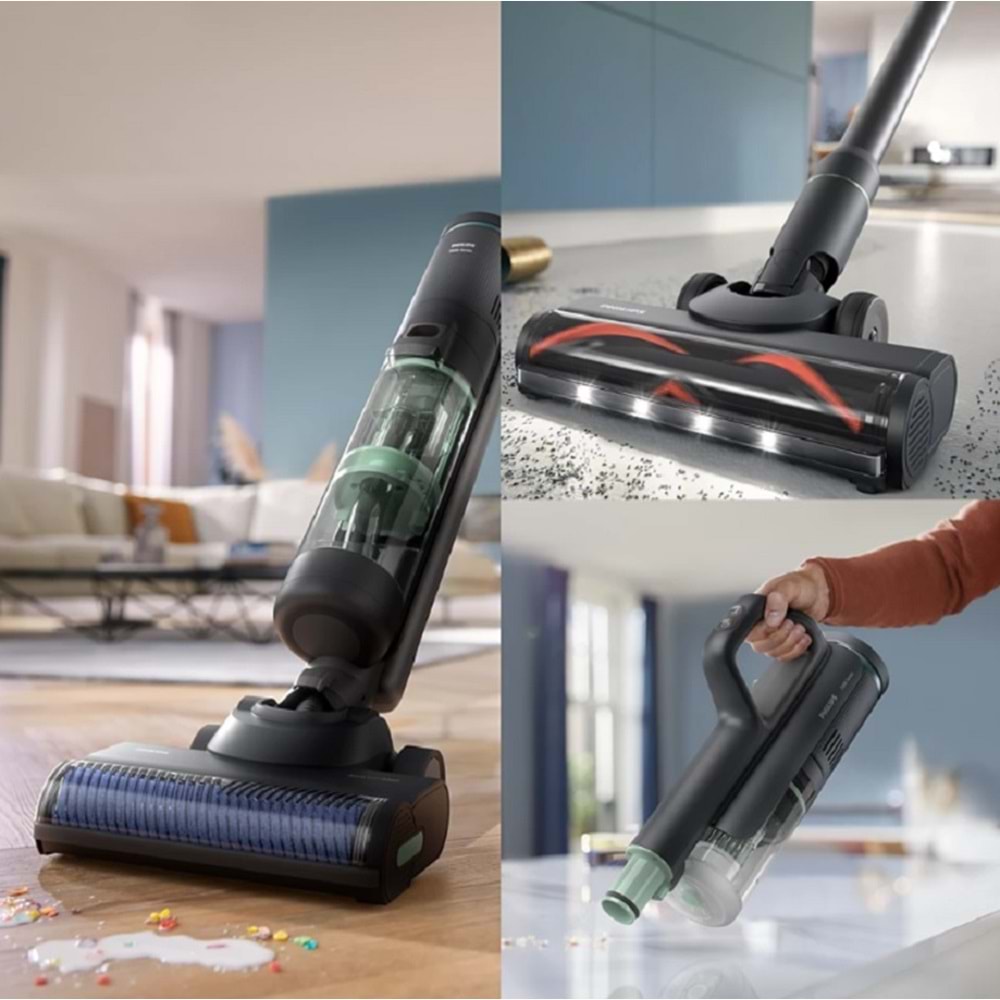 Philips Islak&Kuru Kablosuz Dikey Süpürge XW7263-11
