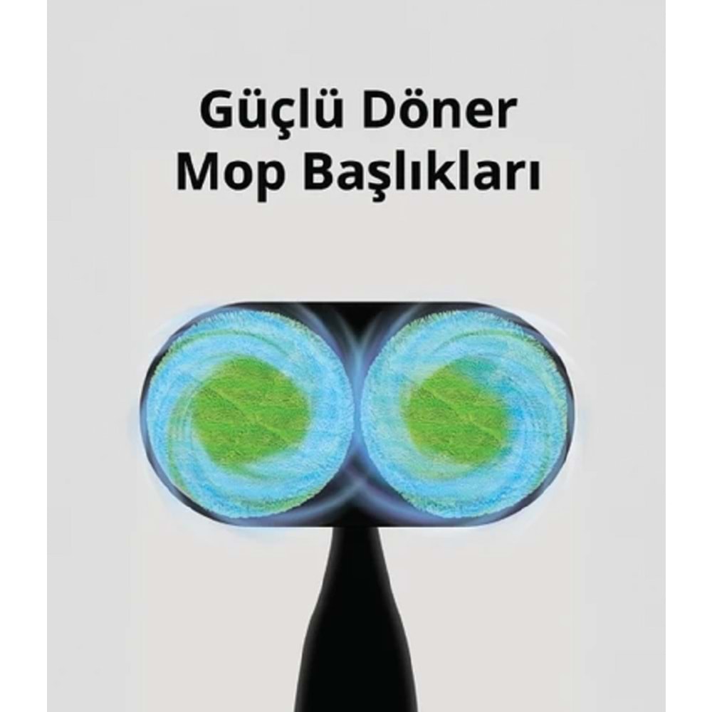 Kiwi KSC-4220 Buharlı Dikey Mop Temizleyici