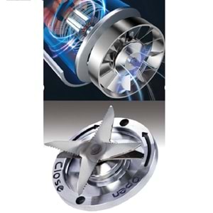 Kiwi Ksb-2251 2000W 6 Paslanmaz Çelik Bıçaklı Pro Standlı Blender