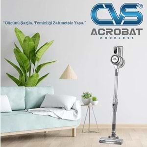 Cvs DN4731 Kablosuz Katlanır Şarjlı Dijital Dik Süpürge