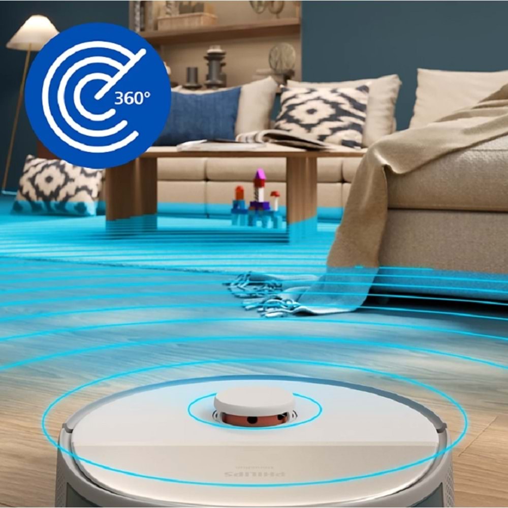 Philips HomeRun 5000 Islak ve Kuru Robot Süpürge XU5100-10