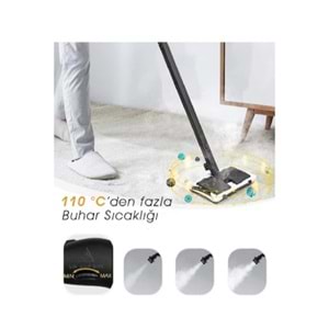 Pirantech CB-107C Çok Fonksiyonlu Buharlı Temizleyici