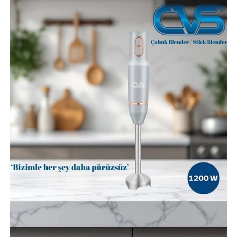 Cvs 4 Bıçaklı Çubuk Blender Rose DN12114