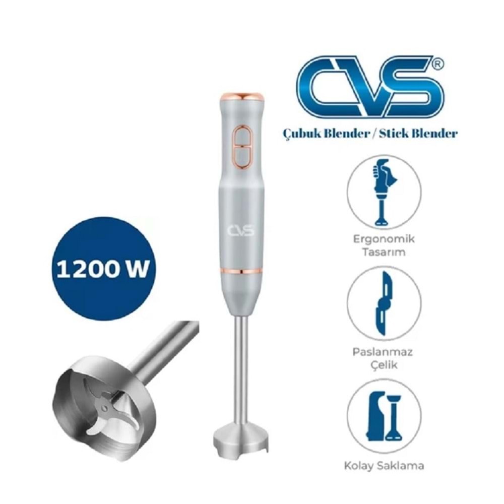Cvs 4 Bıçaklı Çubuk Blender Rose DN12114