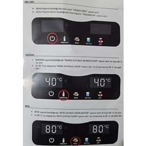 Lorenzo Smart Tea 5 in 1 Konuşan Çaycı Kırmızı LRZ-1114