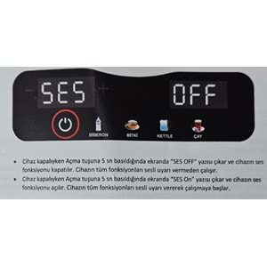 Lorenzo Smart Tea 5 in 1 Konuşan Çaycı Kırmızı LRZ-1114