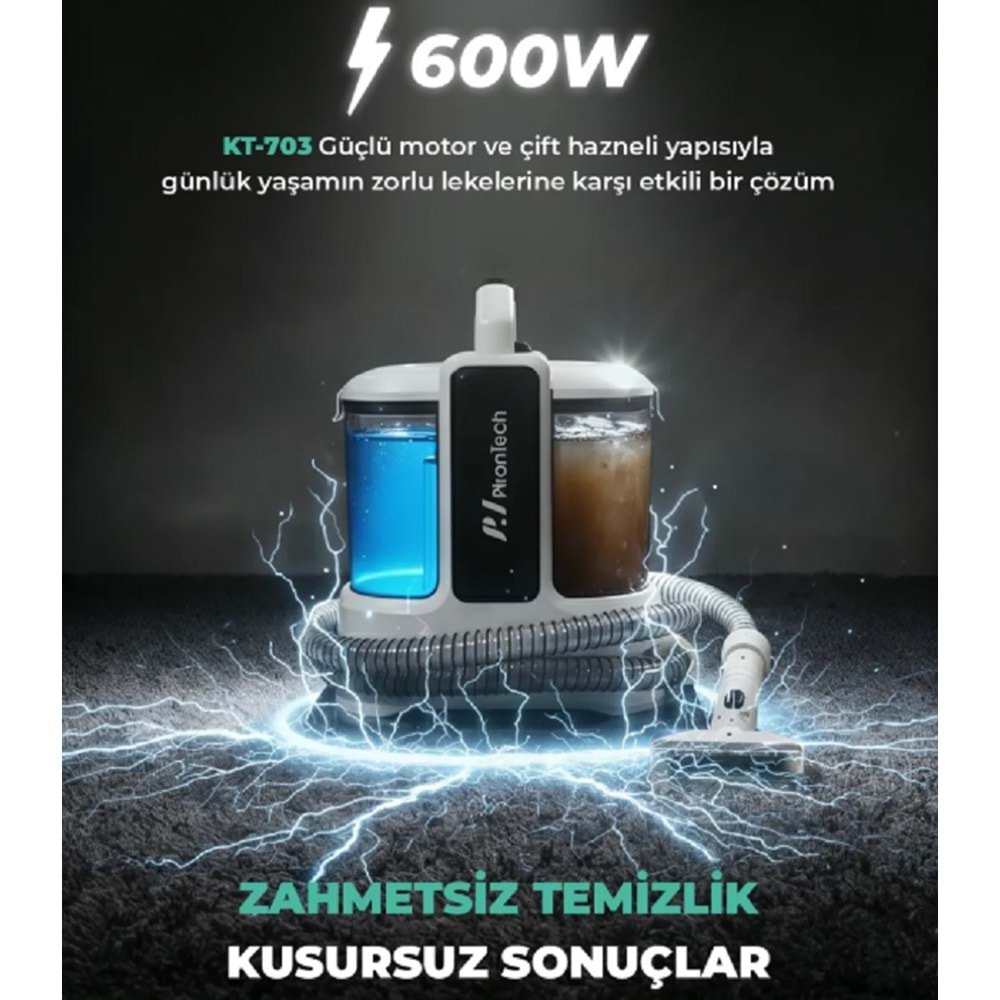 Pirantech Koltuk ve Halı Yıkama Makinesi KT-703