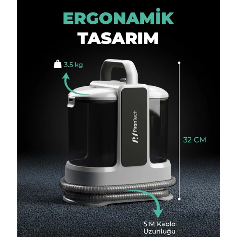 Pirantech Koltuk ve Halı Yıkama Makinesi KT-703