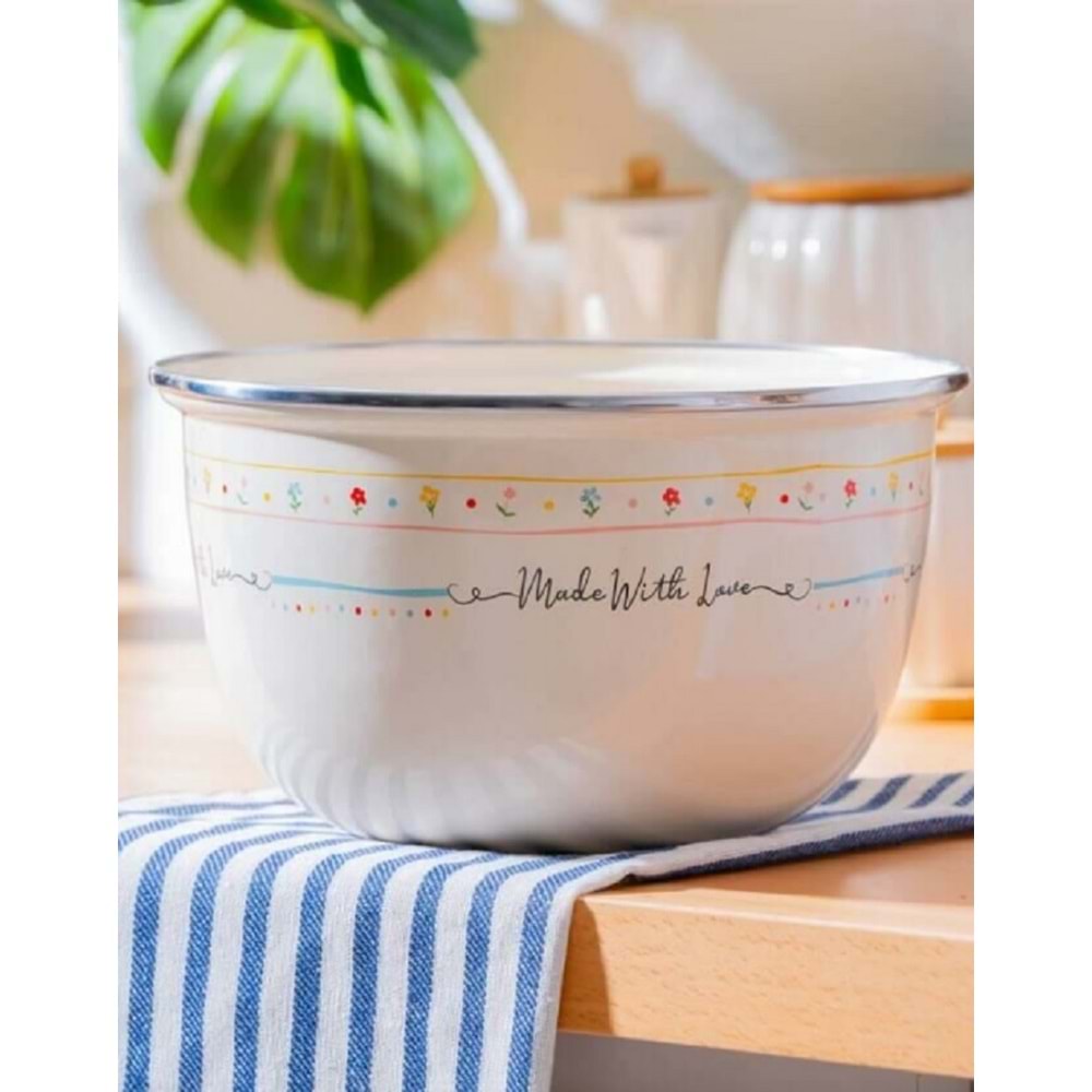 Acar Made With Love Emaye Karıştırma Kabı 7716