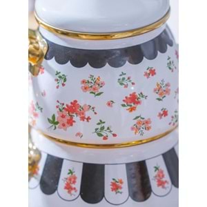 Acar Qualita-Doroty Alt Üst Emaye Çaydanlık Takımı Xap-07777