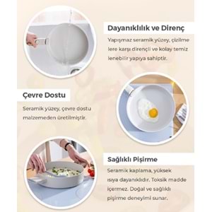 Acar Ultimate Pro İndüksiyon Tabanlı Tava 30 cm 7842