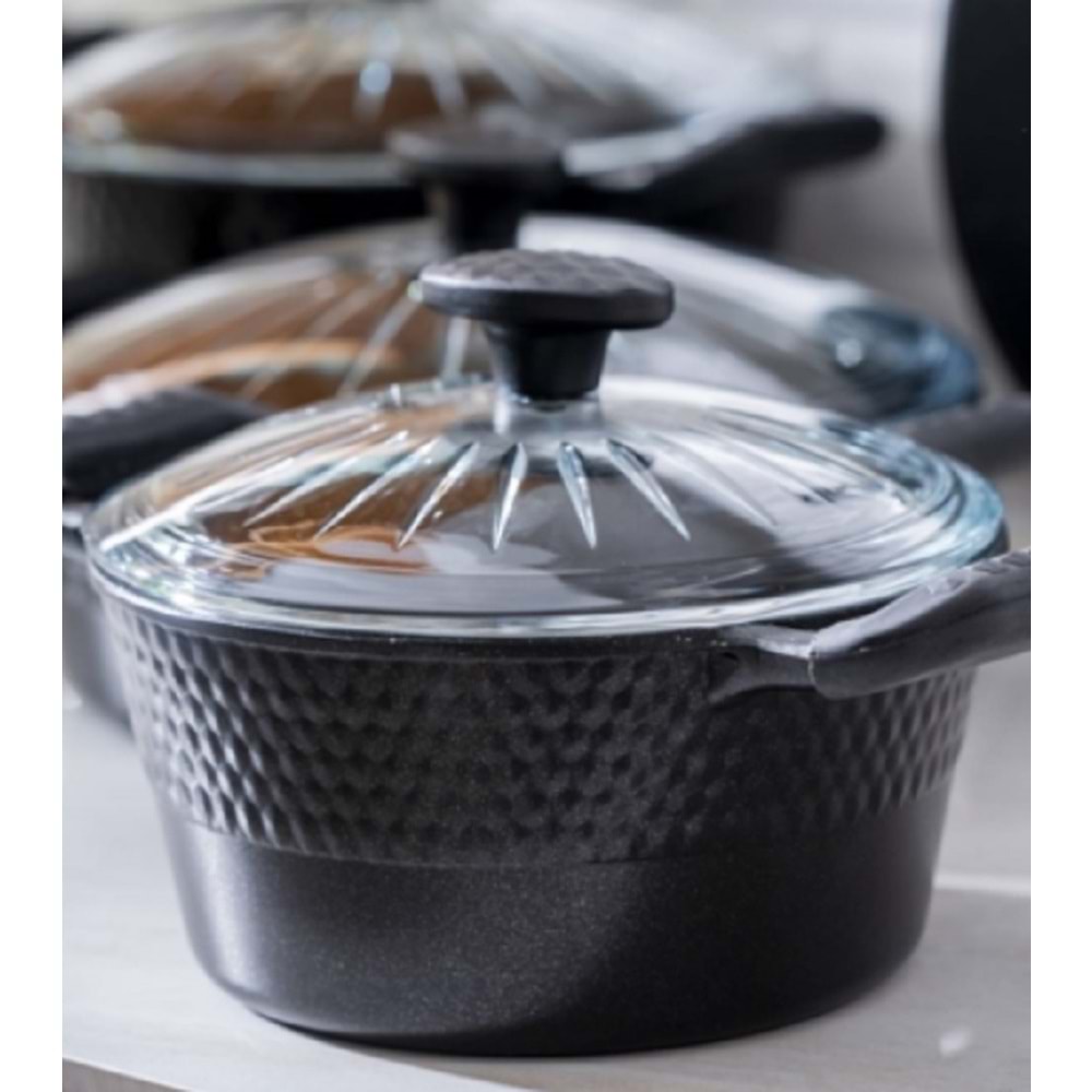 Acar Diamante Star 7 Parça Tencere Seti 8569