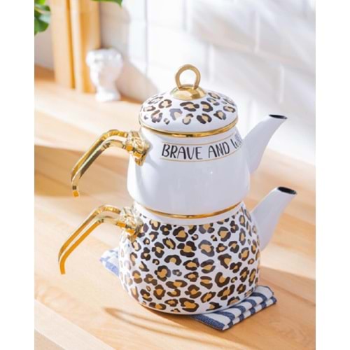 Acar Qualita-Nova Emaye Doroty Çaydanlık 8527