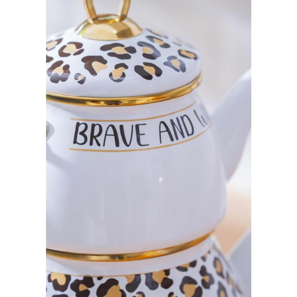 Acar Qualita-Nova Emaye Doroty Çaydanlık 8527