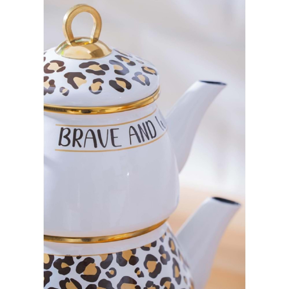 Acar Qualita-Nova Emaye Doroty Çaydanlık 8527