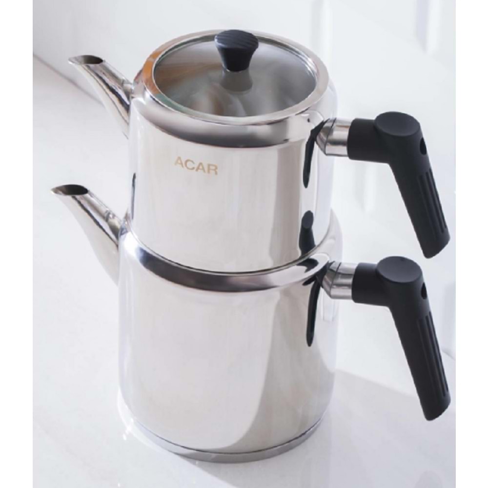 Acar Orkide 16 Parça Silindir Tencere Seti 8495