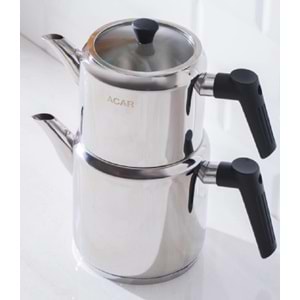 Acar Orkide 16 Parça Silindir Tencere Seti 8495