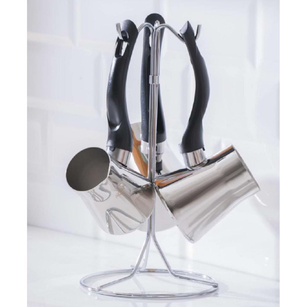 Acar Orkide 16 Parça Silindir Tencere Seti 8495