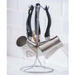 Acar Orkide 16 Parça Silindir Tencere Seti 8495