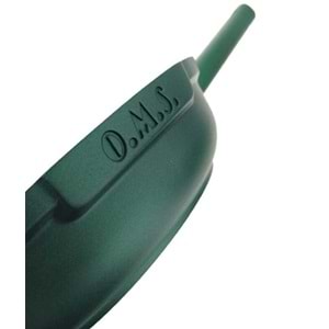 Oms Non Stick Seramik Tava Seti Yeşil 15016