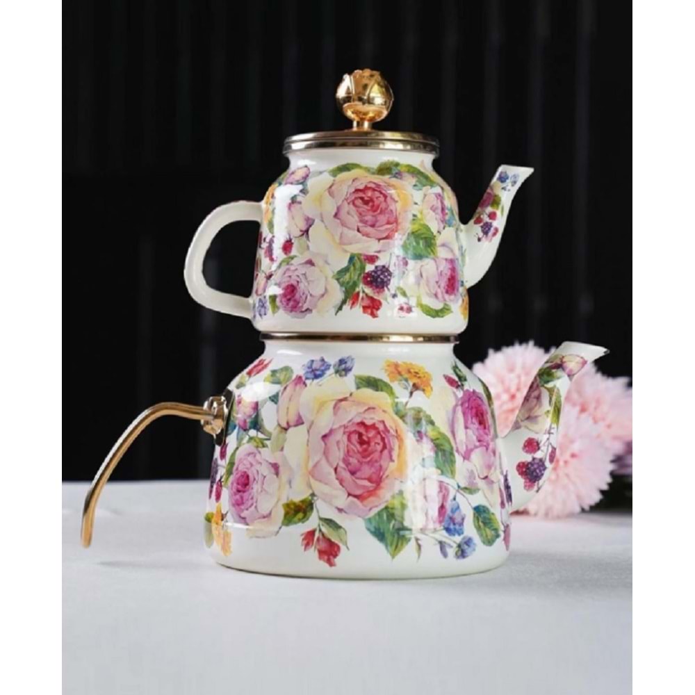 Miss Betty Rose Deluxe Emaye Çaydanlık 16895-01