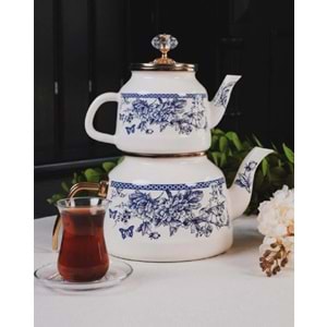 Miss Betty Emaye Çaydanlık Takımı Blue Life 8324-01