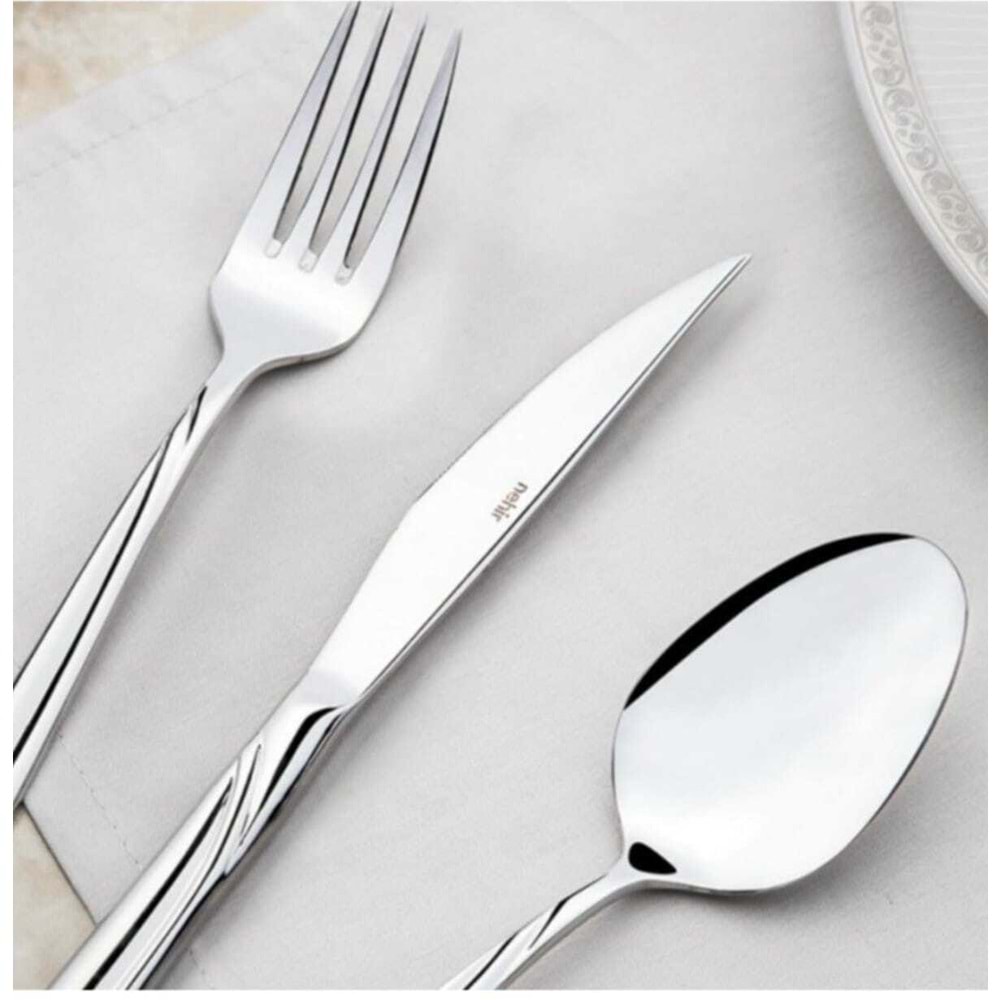 Nehir Fiesta Sade Yemek Çatal 12 Adet