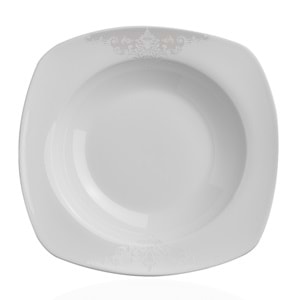 Korkmaz Mona Collection 60 Parça A8123 Kare Yemek Takımı