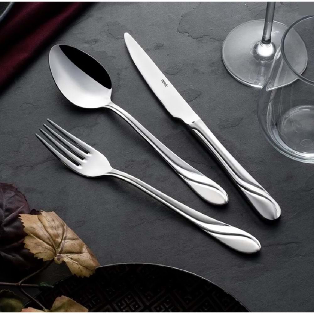 Nehir Safir 72 Parça Çatal Kaşık Bıçak Takımı