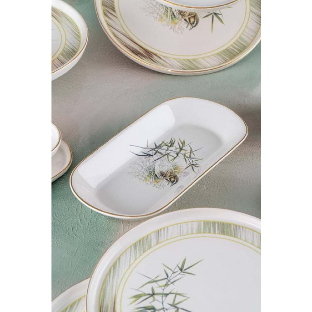 Acar Botany 21 Parça Seramik Kahvaltı Takımı Sr-06229