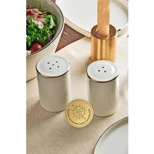 Nehir Yakamoz Gold 6 Kişilik 30 Parça Bone Porselen Yemek Takımı