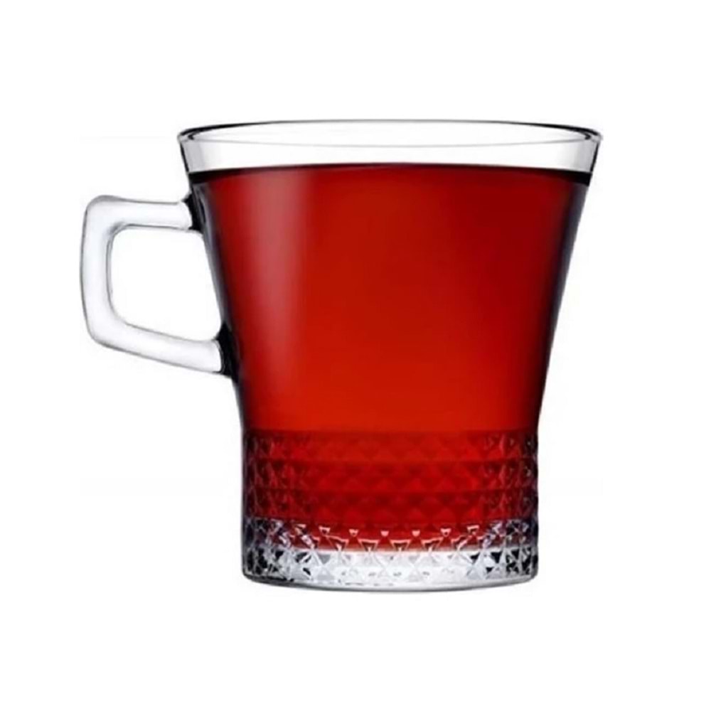 Paşabahçe Kuvars 2 li Kulplu Çay Bardağı 55703