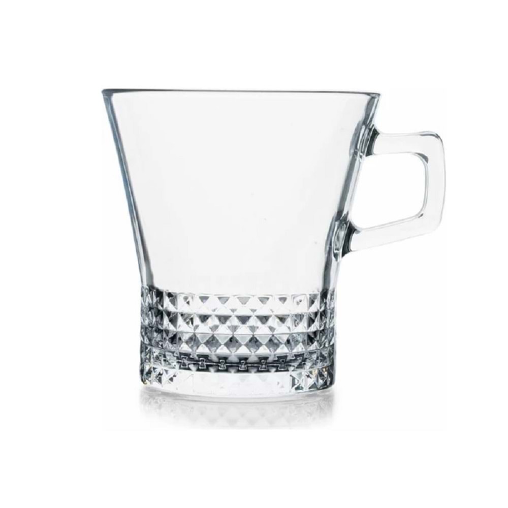 Paşabahçe Kuvars 2 li Kulplu Çay Bardağı 55703