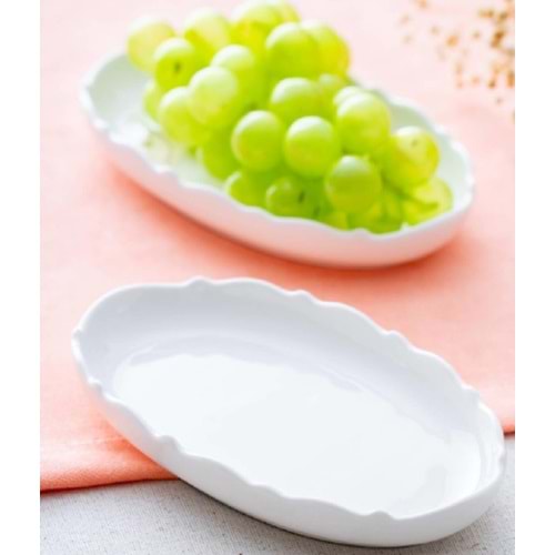 Acar Nirvana Collection 1 Adet Oval Kayık Tabak 6318