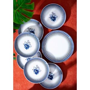 Acar Arlet 7 Parça Seramik Pasta Seti Sr-07804