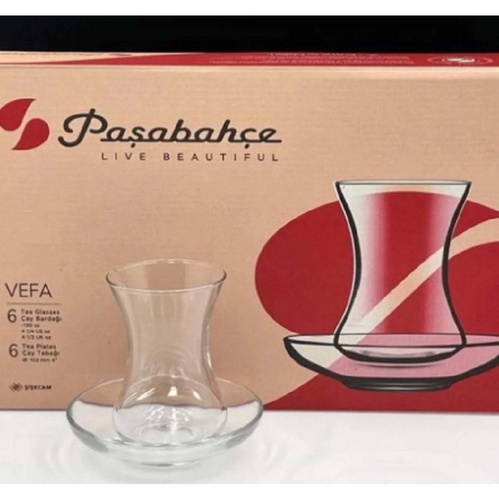 Paşabahçe Vefa Çay Seti 96942