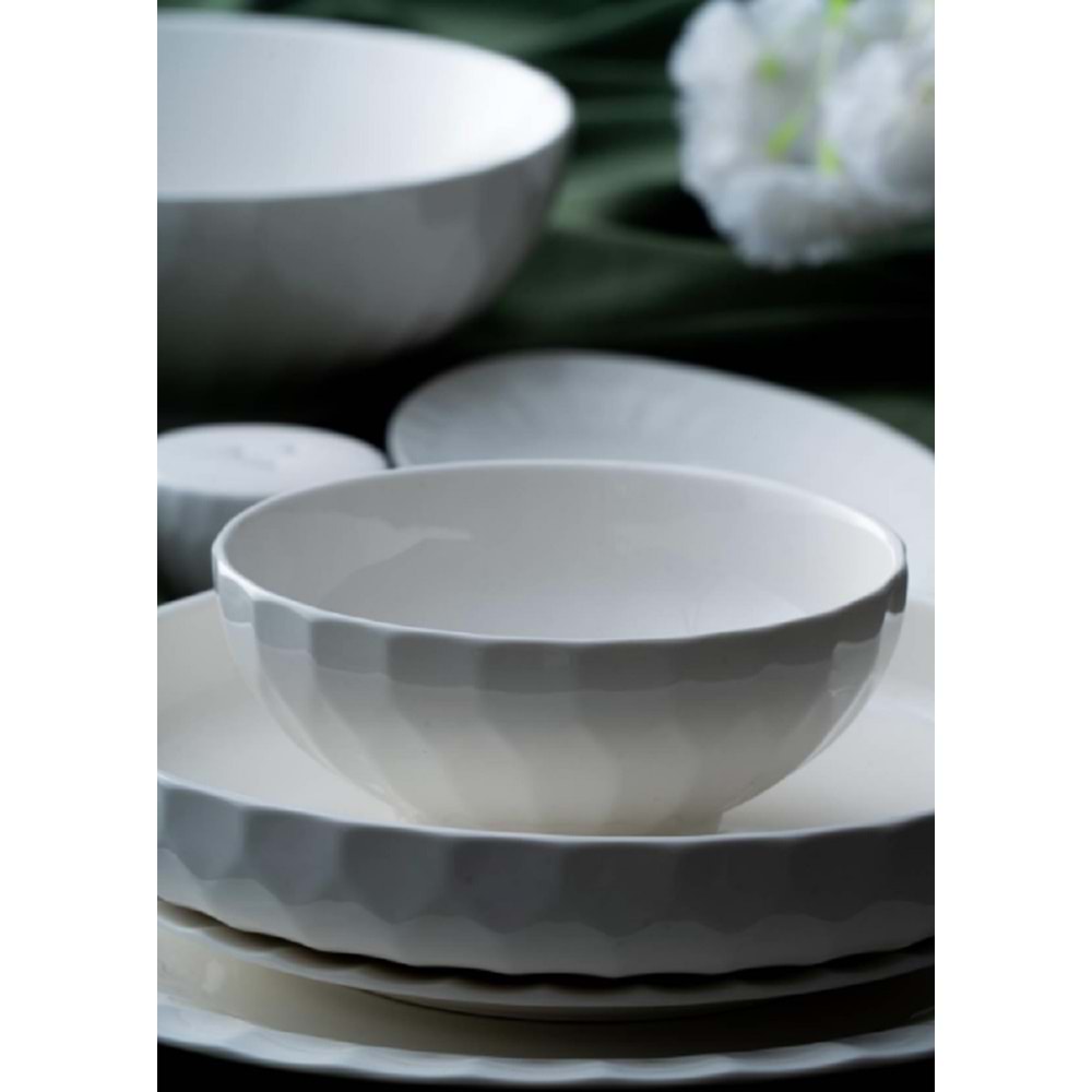 Acar Relax 6 Kişilik 29 Parça Porselen Yemek Takımı 7372