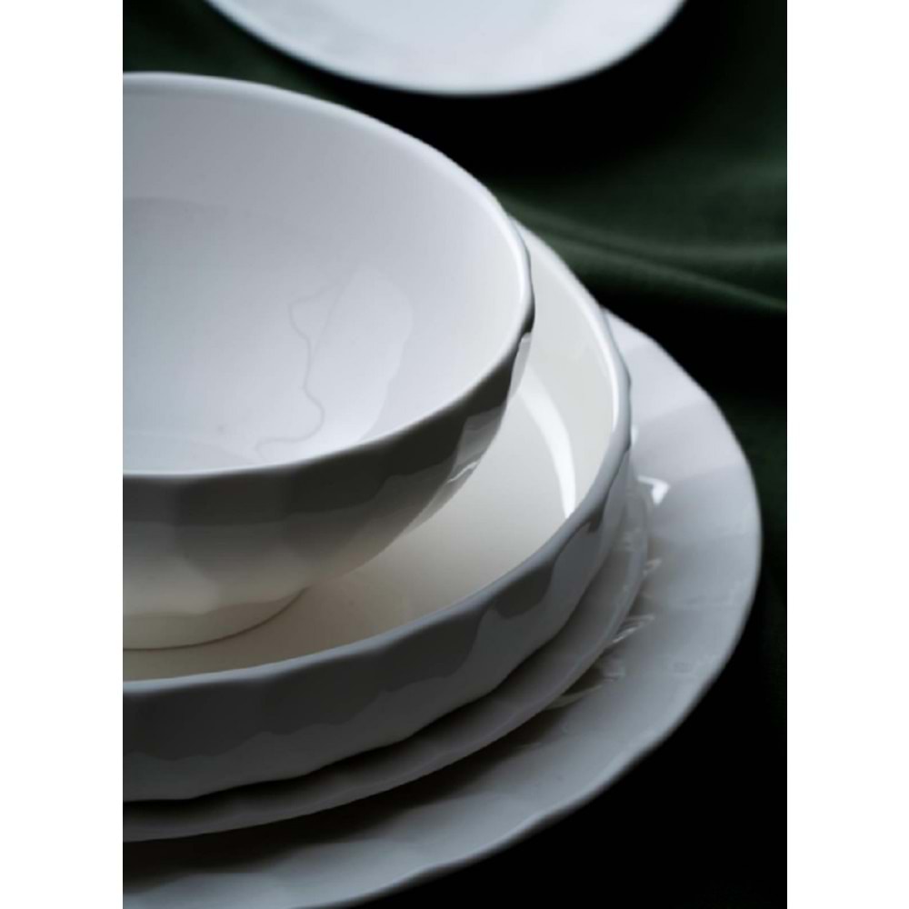 Acar Relax 6 Kişilik 29 Parça Porselen Yemek Takımı 7372