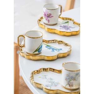 Acar Etnical 6 Kişilik Kahve Fincanı Takımı - 90 ML 21-0170