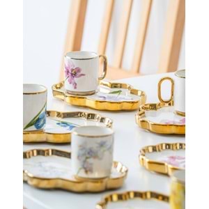 Acar Etnical 6 Kişilik Kahve Fincanı Takımı - 90 ML 21-0170