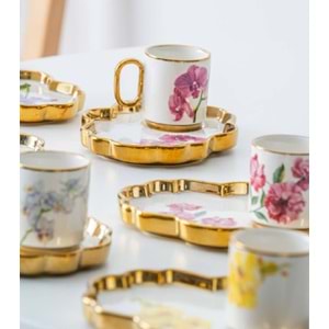 Acar Etnical 6 Kişilik Kahve Fincanı Takımı - 90 ML 21-0170